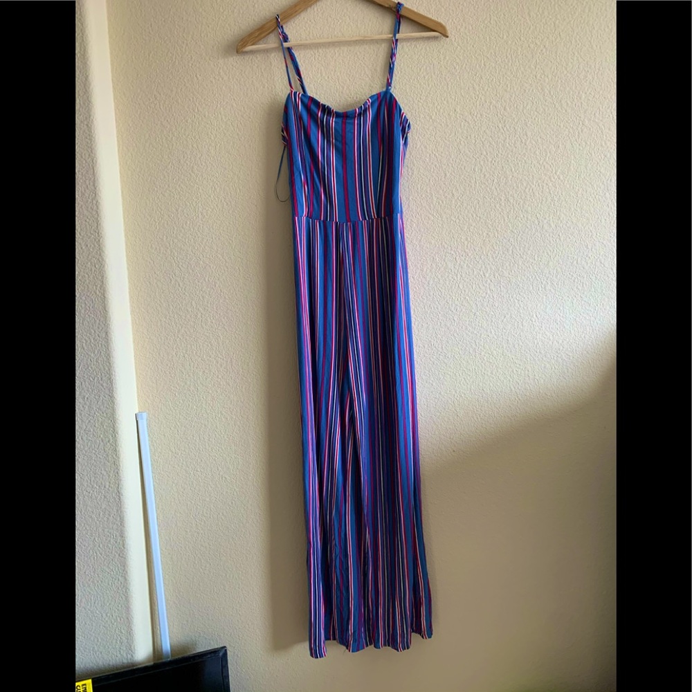 Striped Jumpsuit